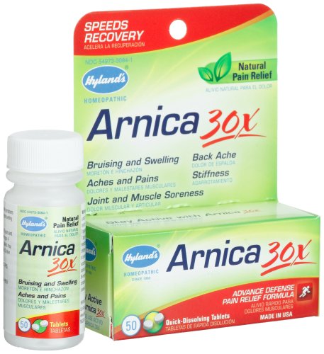 Hyland's Arnica 30X, 50-Count Bottle (Pack of 6)