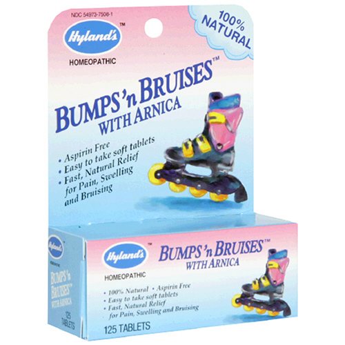 Hyland's Bumps 'n Bruises with Arnica, Tablets, 125 tablets (Pack of 3)