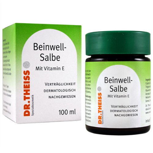 Naturwaren Dr Theiss Beinwell Salbe (Salve consoude avec de la vitamine E) 3.5 oz Salve