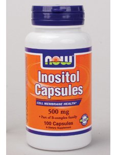 NOW Foods - Inositol 500 mg 100 gélules