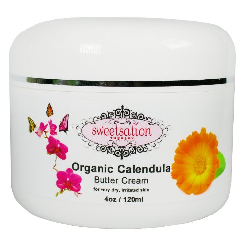 Organic Calendula Baby Butter Cream, 4oz