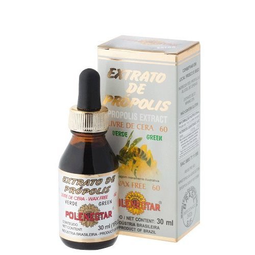 Polenectar Brazil Imported Premium Bee Propolis Extract Wax Free 60 (30ml) from Polenectar