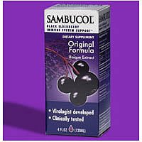 Sambucol sirop sureau noir, 7,8 oz (Multi-Pack)