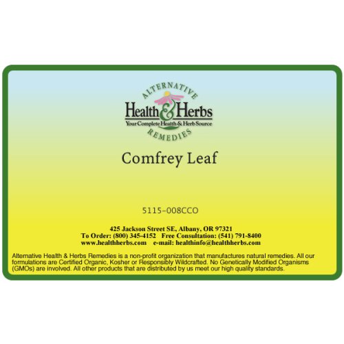 Santé Alternative et fines herbes remèdes consoude Leaf, 8-Ounce Bag