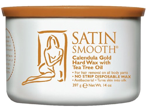 Satin Smooth Calendula Gold Hard Wax With Tea Tree Oil