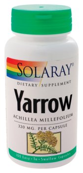 Solaray - Yarrow, 320 mg, 100 capsules