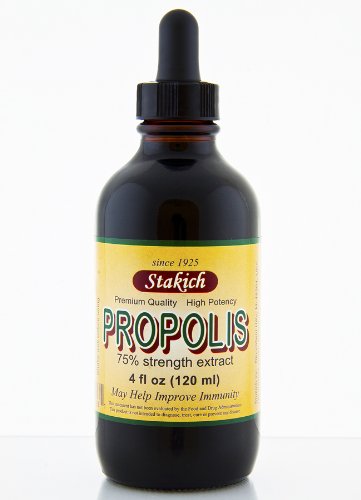 Stakich PROPOLIS 4 oz Liquid Extract, 75% - Top Quality