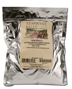 Starwest Botanicals organiques - poudre de racine d'astragale par BOTANICALS Starwest