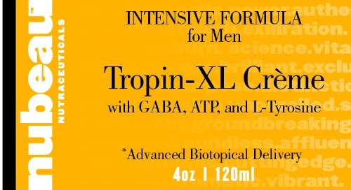 Tropin-XL Creme: MEN'S / MALE ANTI AGE HORMONE / GHRH SECRETAGOGUE / PERFORMANCE / REPRISE / ENERGIE / Métabolisme BOOSTER HOMEOPATHIQUE crème topique / GEL (~ 2 MOIS DOSE)