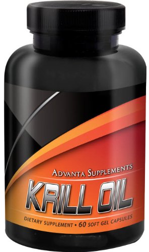 Advanta suppléments d'huile de Krill, 500 mg par gélule, 60 gélules