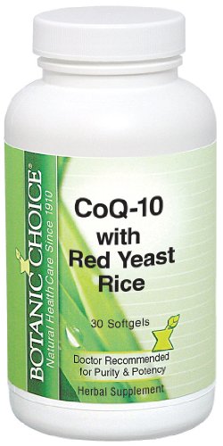 Botanic Choice Coq-10 avec levure de riz rouge, 30-Count