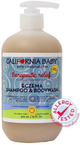 California Baby Shampoo et Bodywash eczéma thérapeutique Fragrance de secours Gratuit - 19 fl oz
