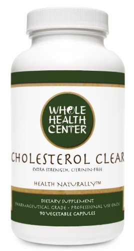 Cholestérol (levure de riz rouge Citrinine gratuit) Clear - 90 capsules végétales