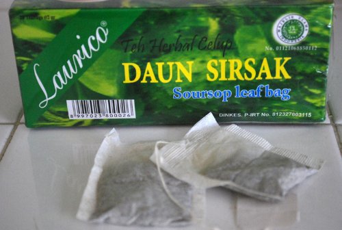 Corossol / graviola Tea Leaf Bag (25 sachets) Naturel Usa Herbal