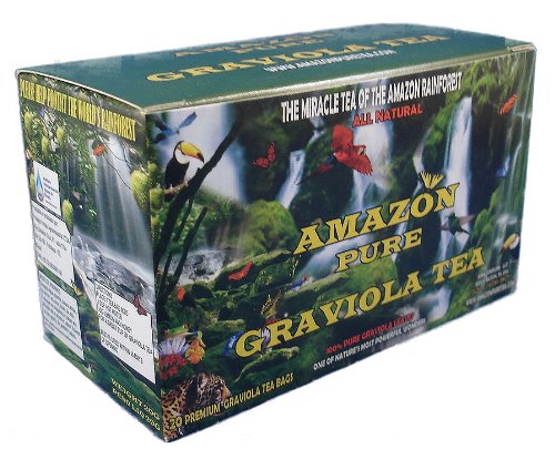 Graviola naturelles Herbal Tea Bags - 20 CT