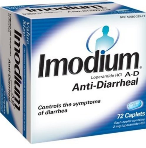 Imodium A-D Anti-diarrhéique, 72-Count Caplets
