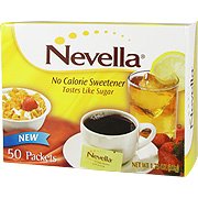 L'édulcorant sans calorie - le goût du sucre, 50 paquets, (Nevella)