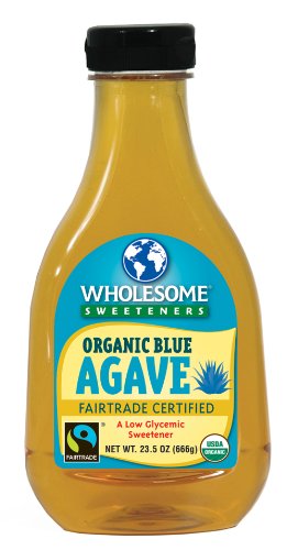 Les édulcorants sains organique Agave bleu, clair, bouteilles 23,5 onces (pack de 6)