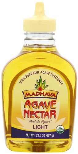 Mâdhava organique nectar d'agave - la lumière, 23,5 onces Bouteilles (pack de 6)