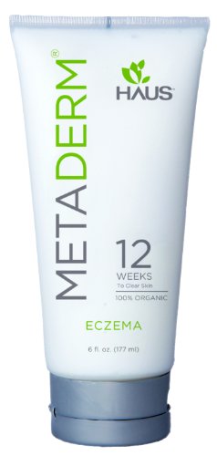 MetaDerm organique Eczéma Crème Hydratante ~ Éprouvé en clinique pour nourrir la peau pour rétablir la santé de la peau dans 85% des utilisateurs (6 oz).