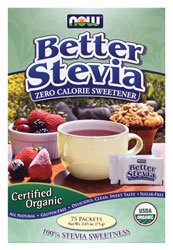 Mieux Stevia zéro calorie édulcorant organique 75 paquets