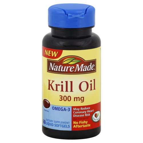 Nature Made gélules d'huile de krill, 300 mg, 60 Count