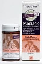 No. 9 Psoriasis Crème Visage de Mushatt, 3,4 once