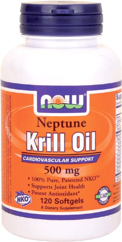 NOW Foods Neptune Krill Oil 500 mg, 120 gélules,