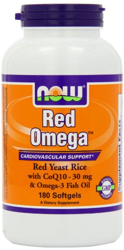 Now Foods Omega Red Soft-gels, 180-Count