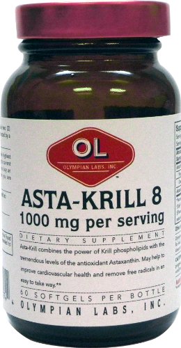 Olympian Labs Asta-Krill 8, 30 Portions