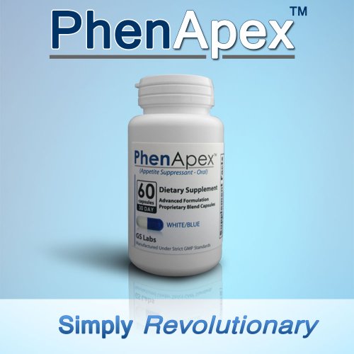 Phen Apex Blanc / Bleu Capsule approvisionnement de 30 jours (1 mois)