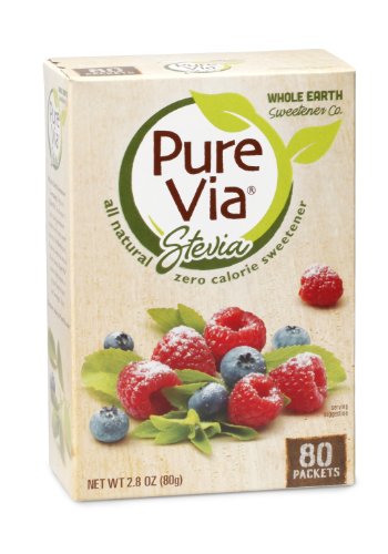 PureVia Tout édulcorant naturel, 80-Count Forfaits (pack de 12)