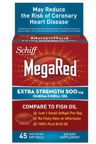 Schiff gélules MegaRed, Extra Strength, 45 Count