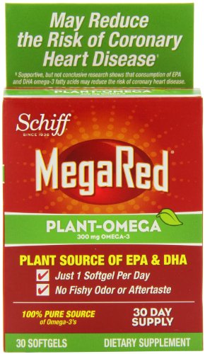 Schiff MegaRed gélules végétales-Omega, 30 Count