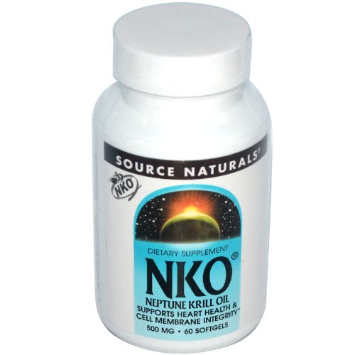 Source Naturals NKO Neptune Huile de Krill - 500 mg - 60 gélules