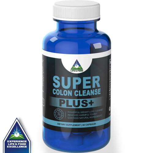 Super Colon Cleanse PLUS | Acai Fruit Detox Formula Extra Fort Poids Cleanse Perte (1 bouteille)