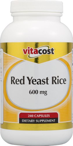 Vitacost levure de riz rouge - 600 mg - 240 Capsules