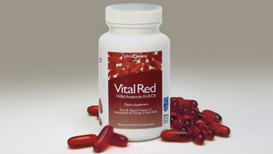 Vital rouge sauvage Antarctique Krill Oil 1000 mg 60 Sgels