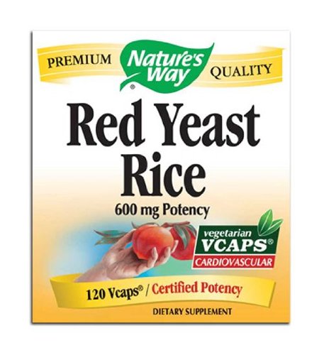 Way Red Yeast Rice Nature 600mg, 120 capsules végétales
