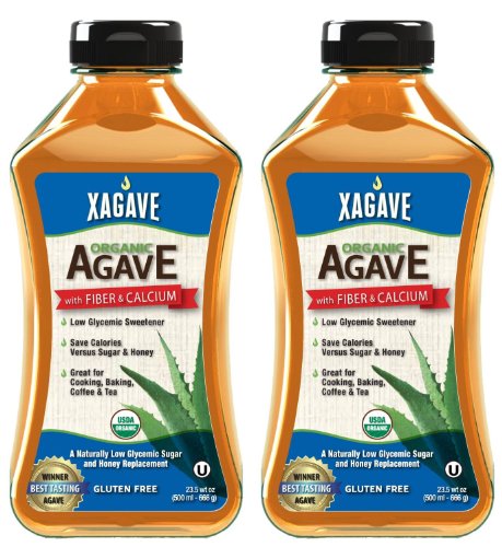 Xagave Mélange de qualité supérieure organique nectar d'agave, 23.5-Ounce/500ml (pack de 2)