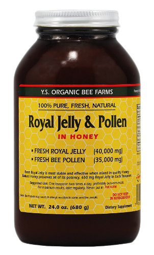YS gelée royale / Honey Bee - gelée royale fraîche et pollen, 23 oz gel