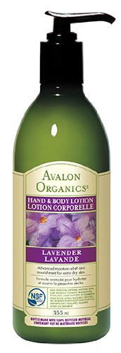 Avalon Organics Hand lavande et lotion pour le corps, 12 onces