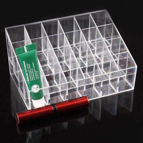 Catalina Effacer Cosmetic stand 24 Lipstick Organisateur Nail vitrine le support de support de maquillage polonais