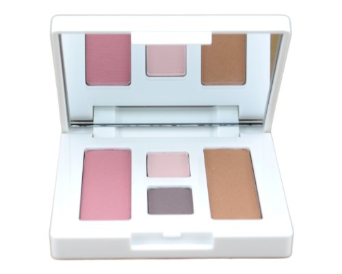 Clinique Eye & Cheek Colour Kit Compact: Colour Surge palettes d'ombres à paupières (rose Slate Duo) + Soft-Poudre Compacte Blush (New Clover) + Vrai Bronze Poudre compacte (Sunkissed)