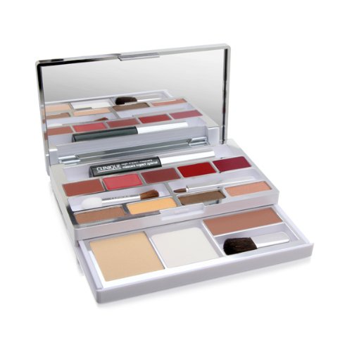 Clinique Maquillage Exclusif All-In-One Colour Set avec ombre à paupières, mascara, rouge à lèvres, blush et poudre
