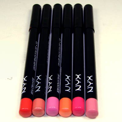 Cosmétiques NYX Longue Durée Slim crayons contour des lèvres 6 couleurs