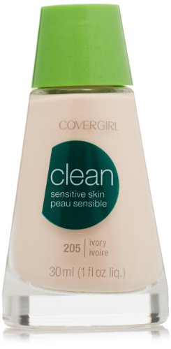 CoverGirl Clean Sensitive Liquid Skin maquillage, Côte d'Ivoire (N) 205, 1,0 onces