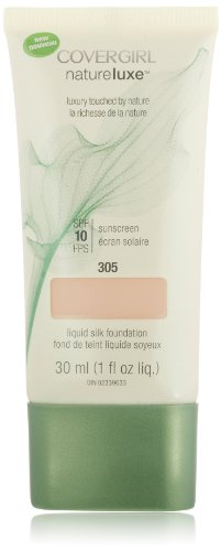 Covergirl NatureLuxe Silk Foundation Albâtre 305, 1 once