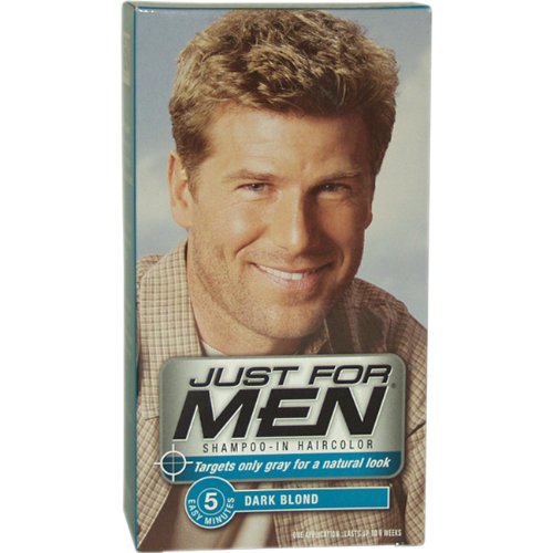 Just for Men shampooing-la couleur des cheveux, châtain / léger Brown H-15, 1 application (Pack de 3)