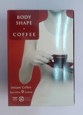 La forme du corps de café instantané 15g mixtes. Paquet 10sachets